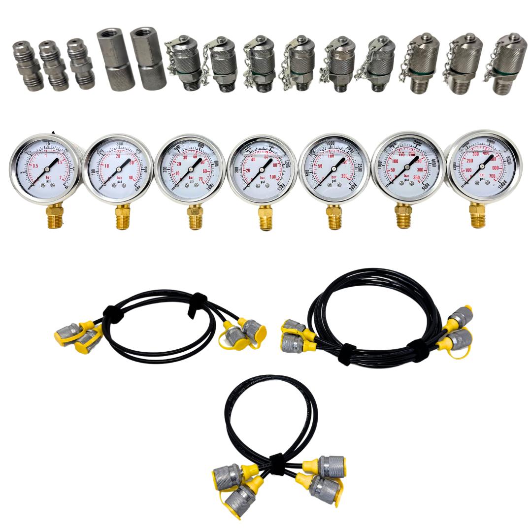 Hydraulic Test Pressure Gauges & Accessories